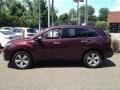 2010 Dark Cherry Pearl Acura MDX   photo #4