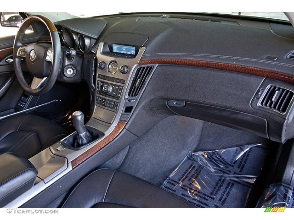 Ebony Interior 2009 Cadillac CTS Sedan Photo #67775334