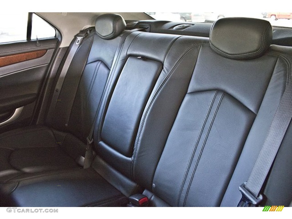 Ebony Interior 2009 Cadillac CTS Sedan Photo #67775370