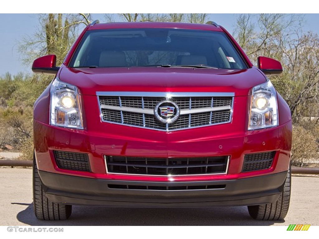 Crystal Red Tintcoat 2010 Cadillac SRX V6 Exterior Photo #67775400