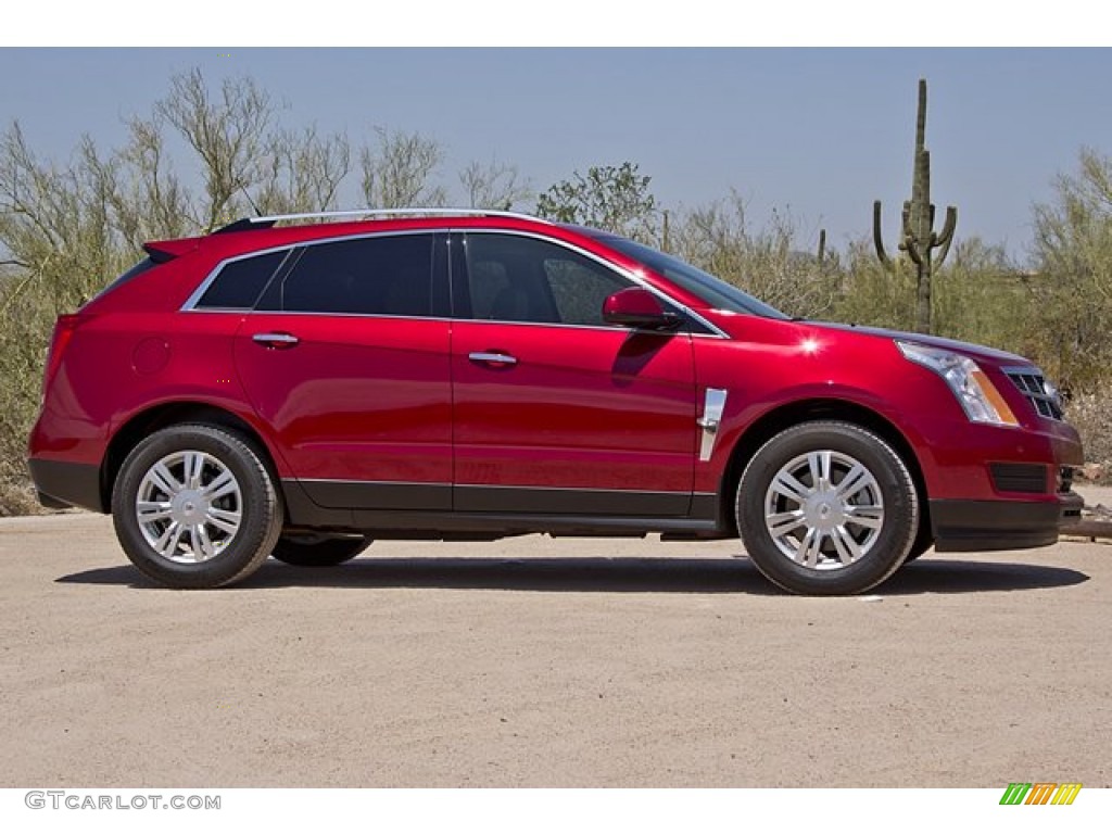Crystal Red Tintcoat 2010 Cadillac SRX V6 Exterior Photo #67775418