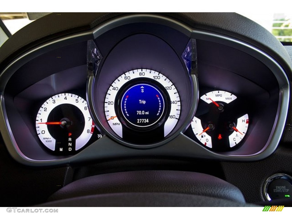 2010 Cadillac SRX V6 Gauges Photo #67775547