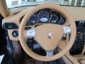 Sand Beige 2009 Porsche 911 Carrera Cabriolet Steering Wheel