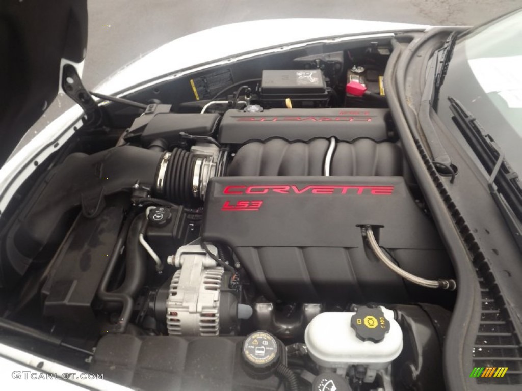 2010 Chevrolet Corvette Grand Sport Coupe 6.2 Liter OHV 16-Valve LS3 V8 Engine Photo #67776489