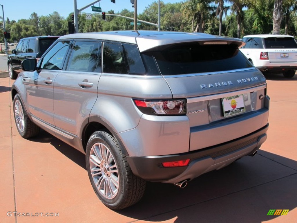 2012 Range Rover Evoque Prestige - Orkney Grey Metallic / Ebony photo #3