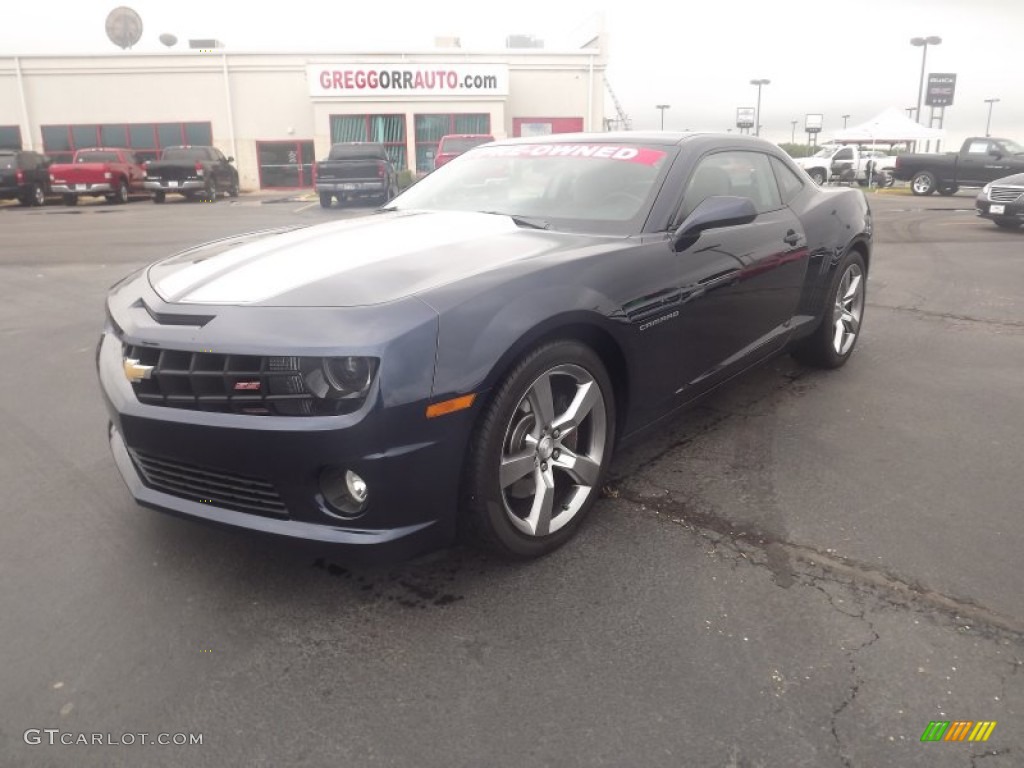2012 Camaro SS/RS Coupe - Imperial Blue Metallic / Gray photo #1