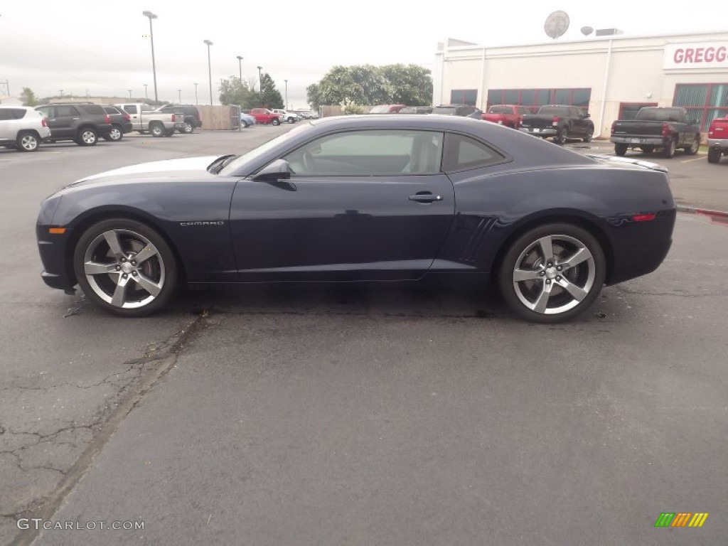 2012 Camaro SS/RS Coupe - Imperial Blue Metallic / Gray photo #8