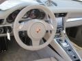 2012 Porsche New 911 Platinum Grey Interior Dashboard Photo