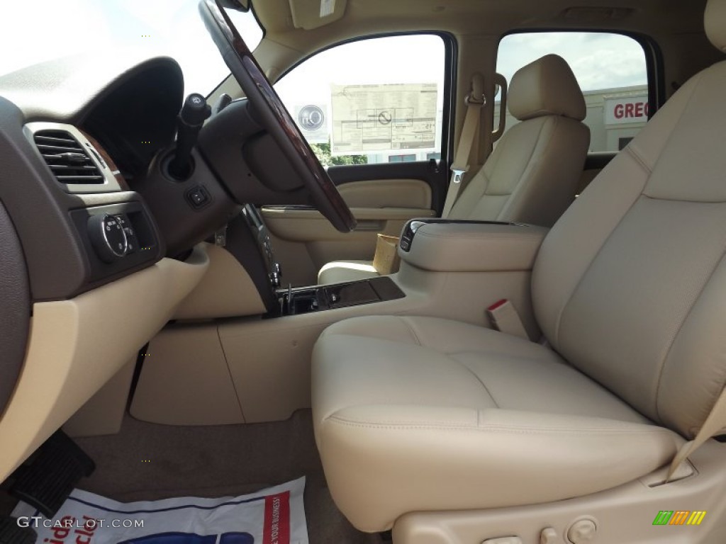 Cocoa/Light Cashmere Interior 2013 GMC Yukon Denali AWD Photo #67776801