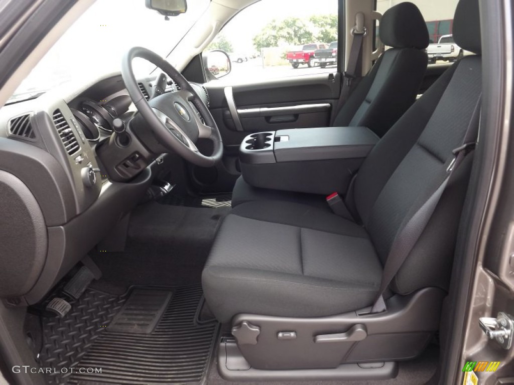 2012 Silverado 1500 LT Crew Cab 4x4 - Mocha Steel Metallic / Ebony photo #11