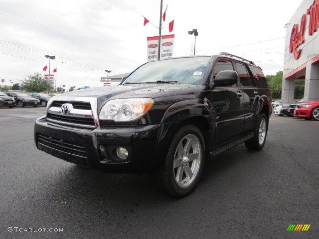 2008 4Runner SR5 - Black / Stone Gray photo #3