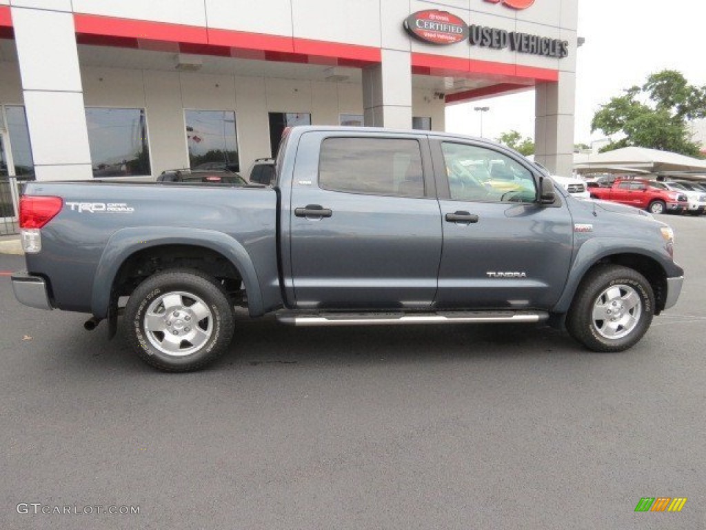 2010 Tundra CrewMax 4x4 - Slate Gray Metallic / Graphite Gray photo #8