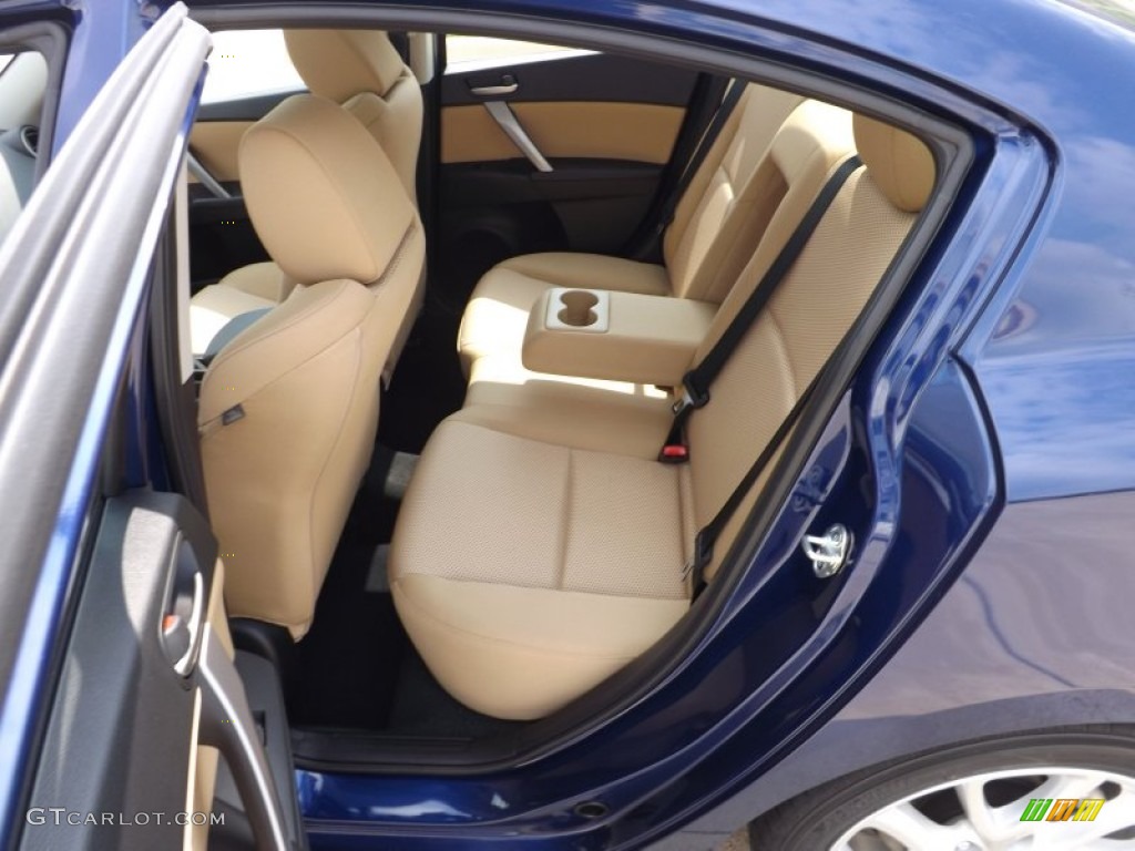 Dune Beige Interior 2012 Mazda MAZDA3 s Touring 4 Door Photo #67777986