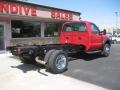 2006 Red Ford F550 Super Duty XL Regular Cab 4x4 Chassis  photo #7