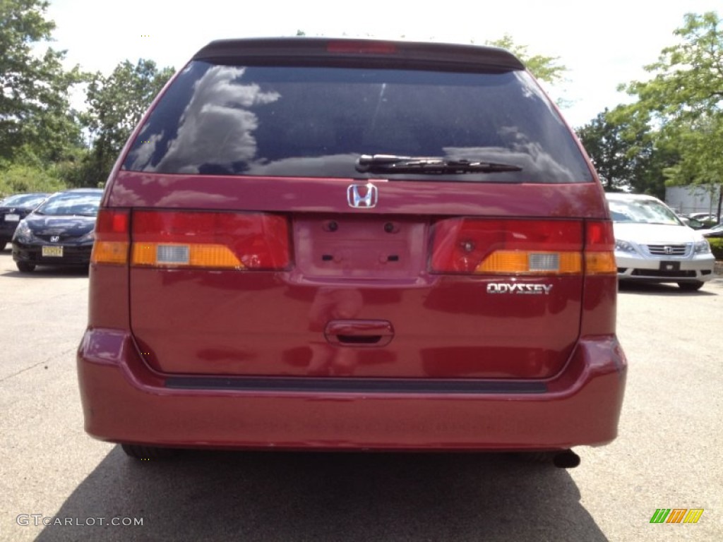 2002 Odyssey EX-L - Red Rock Pearl / Quartz Gray photo #10