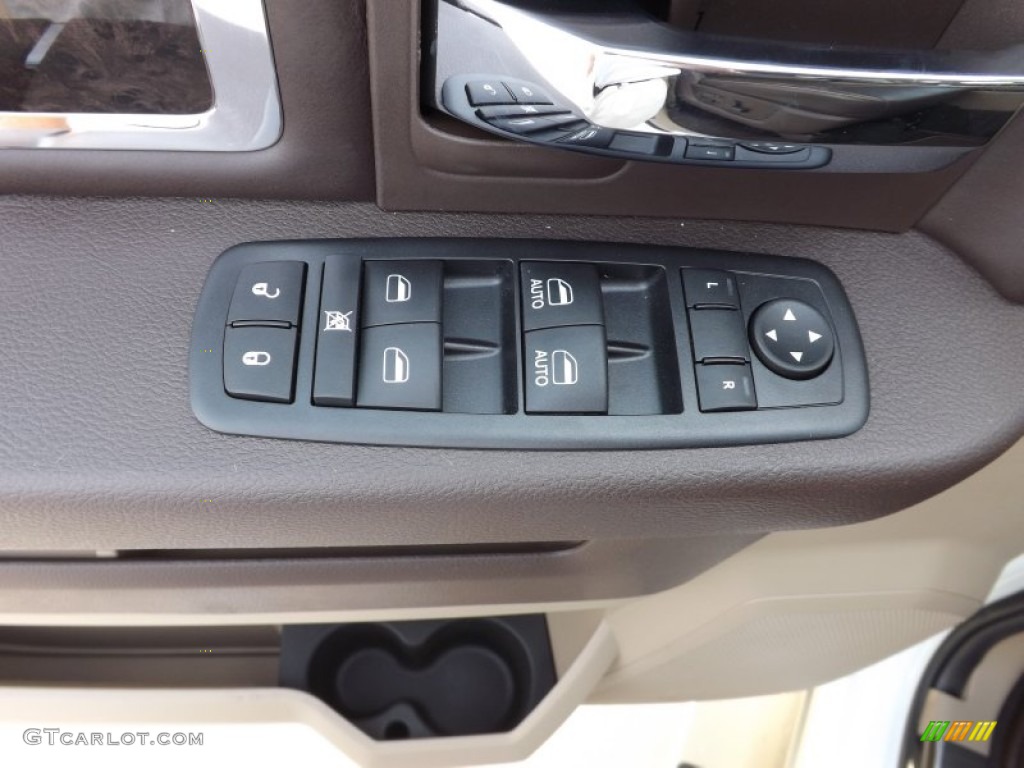 2012 Dodge Ram 2500 HD Laramie Longhorn Mega Cab 4x4 Controls Photo #67779696