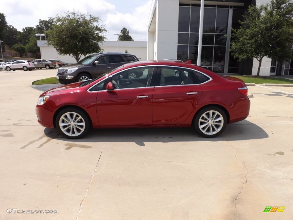 2012 Verano FWD - Crystal Red Tintcoat / Cashmere photo #2