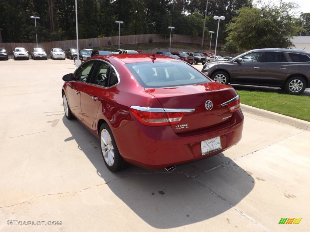 2012 Verano FWD - Crystal Red Tintcoat / Cashmere photo #3