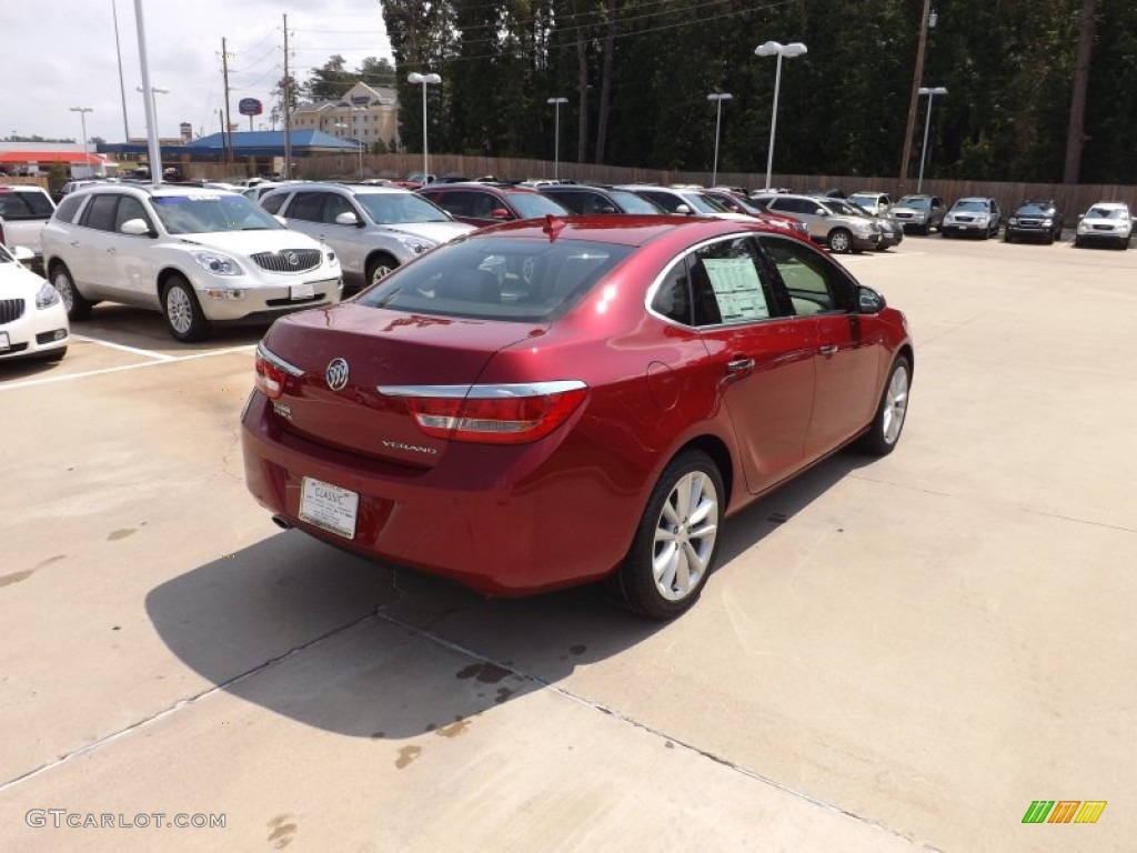 2012 Verano FWD - Crystal Red Tintcoat / Cashmere photo #5