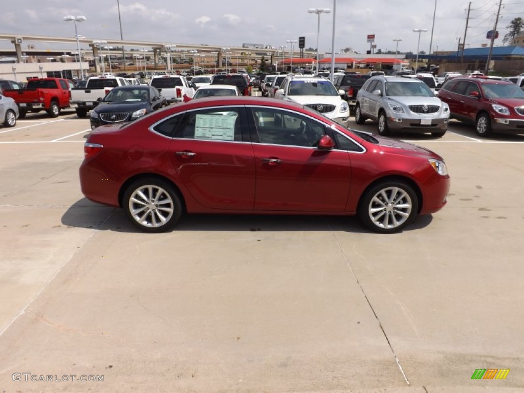 2012 Verano FWD - Crystal Red Tintcoat / Cashmere photo #6