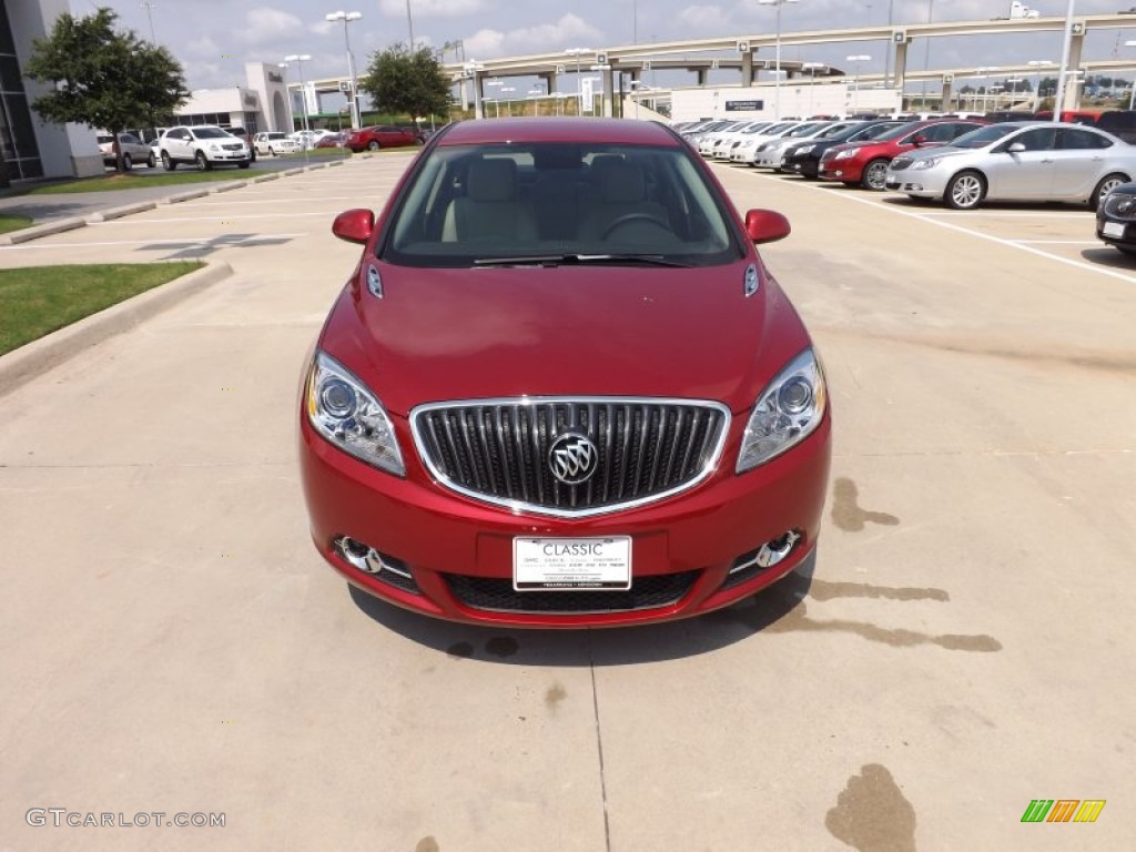 2012 Verano FWD - Crystal Red Tintcoat / Cashmere photo #8