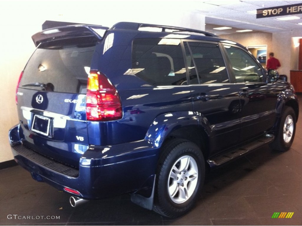 2007 GX 470 - Nautical Blue Metallic / Dark Gray photo #2