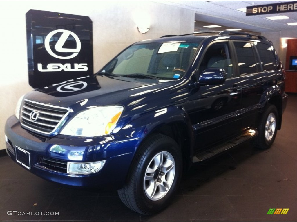 2007 GX 470 - Nautical Blue Metallic / Dark Gray photo #3