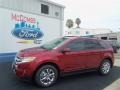 2013 Ruby Red Ford Edge SEL EcoBoost  photo #1