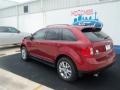 2013 Ruby Red Ford Edge SEL EcoBoost  photo #3