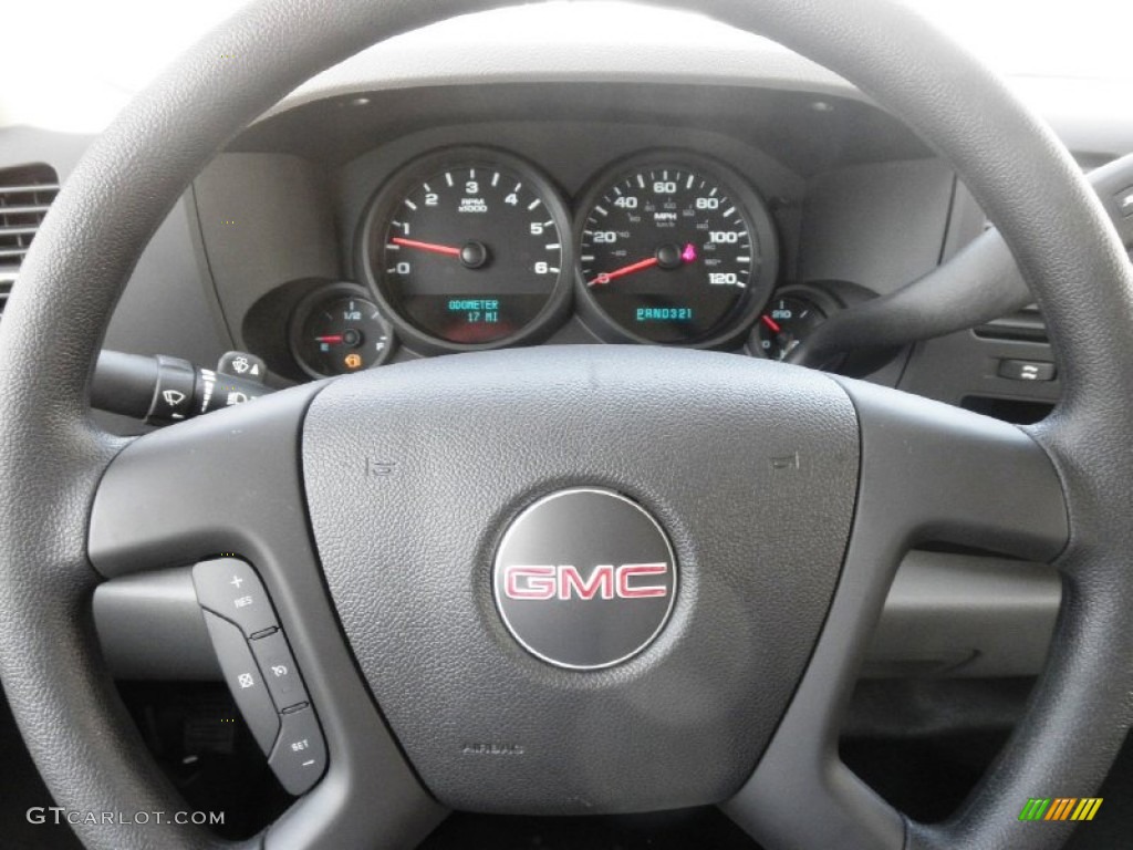2013 Sierra 1500 SL Extended Cab - Summit White / Dark Titanium photo #7