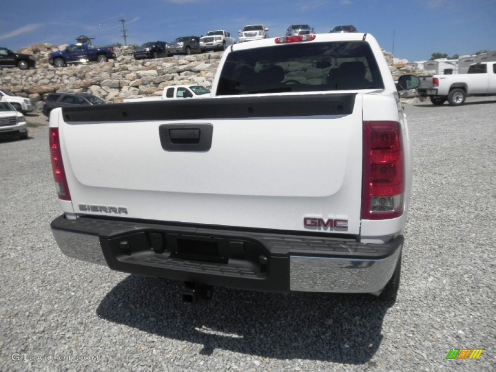 2013 Sierra 1500 SL Extended Cab - Summit White / Dark Titanium photo #12