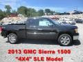 2013 Onyx Black GMC Sierra 1500 SLE Extended Cab 4x4  photo #1