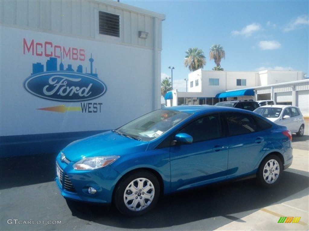 Blue Candy Metallic Ford Focus