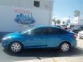 2012 Blue Candy Metallic Ford Focus SE Sedan  photo #2