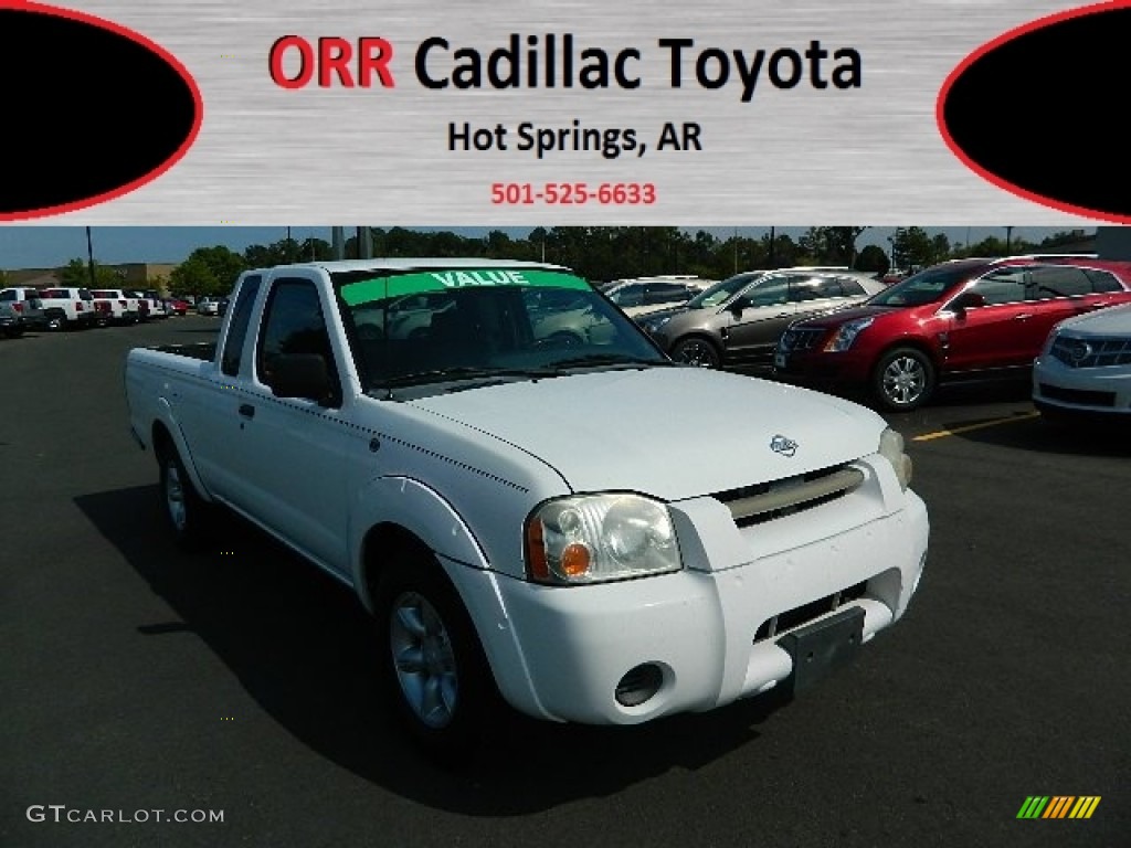 Cloud White Nissan Frontier