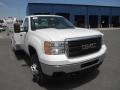 2012 Summit White GMC Sierra 3500HD Regular Cab Dually Utility Truck  photo #2