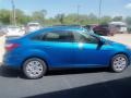 2012 Blue Candy Metallic Ford Focus SE Sedan  photo #6