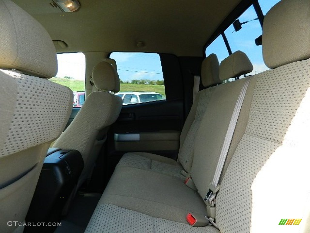 2009 Tundra SR5 Double Cab 4x4 - Super White / Sand photo #12