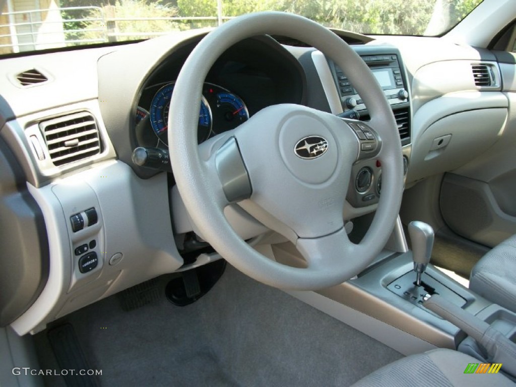 2009 Subaru Forester 2.5 X Platinum Steering Wheel Photo #67784358