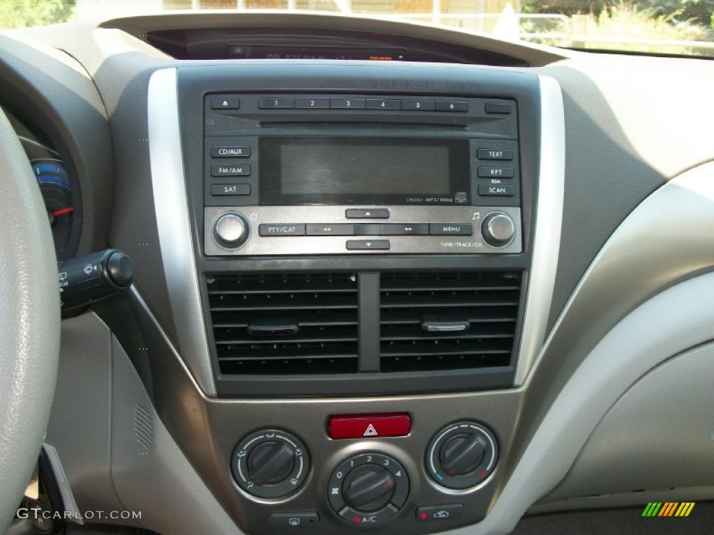 2009 Forester 2.5 X - Sage Green Metallic / Platinum photo #15