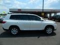 2012 Blizzard White Pearl Toyota Highlander SE  photo #2