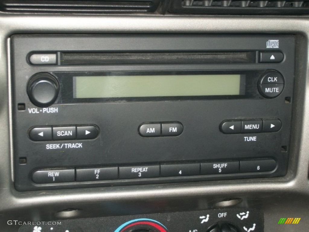 2006 Ford Ranger XLT SuperCab 4x4 Audio System Photo #67784961