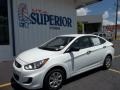 2012 Century White Hyundai Accent GLS 4 Door  photo #2