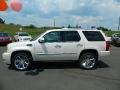 2013 White Diamond Tricoat Cadillac Escalade Platinum AWD  photo #6