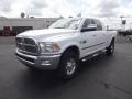 2010 Bright White Dodge Ram 2500 Laramie Mega Cab 4x4  photo #1