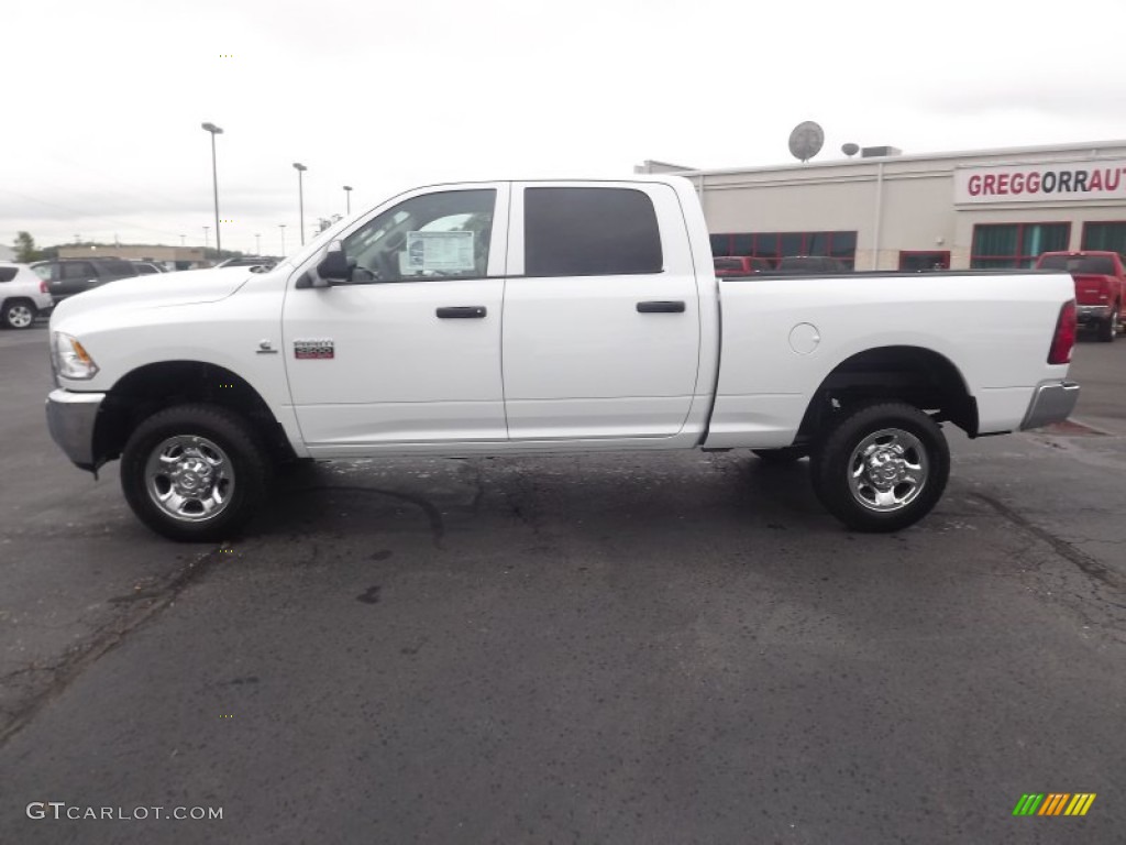 2012 Ram 2500 HD ST Crew Cab 4x4 - Bright White / Dark Slate/Medium Graystone photo #8