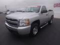 Sheer Silver Metallic - Silverado 1500 LS Regular Cab Photo No. 3