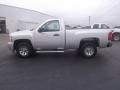 Sheer Silver Metallic - Silverado 1500 LS Regular Cab Photo No. 4