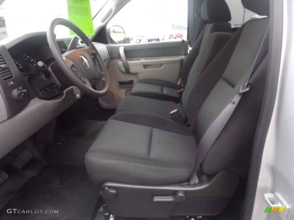 2011 Silverado 1500 LS Regular Cab - Sheer Silver Metallic / Ebony photo #9