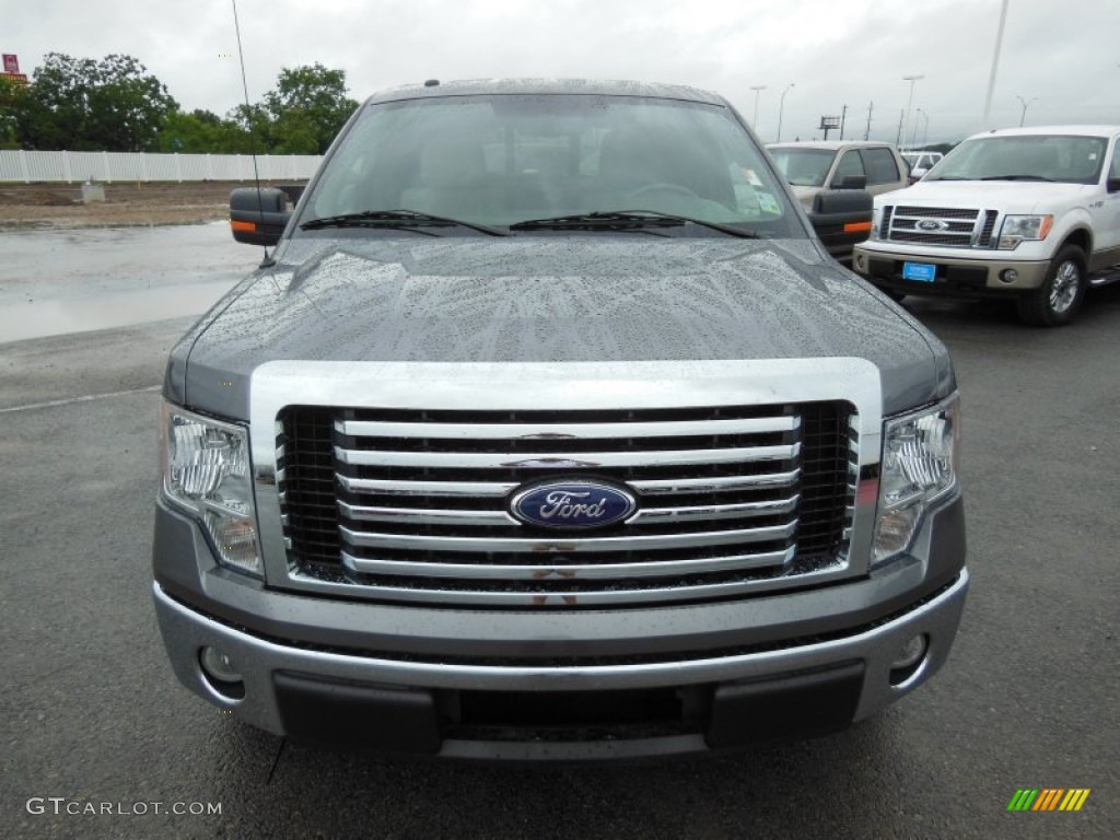 2010 F150 XLT SuperCrew - Sterling Grey Metallic / Medium Stone photo #2